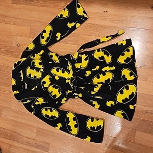 Fleece Batman robe